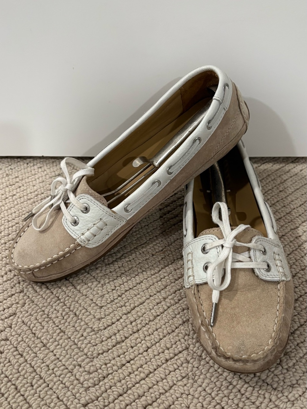 Sebago Bala Women's Suede Boat Shoes -made famous by Princess Kate! Size 10